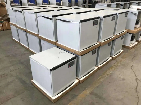 Industriële 500 kg ijskubben maken machine 1000 pond kubus maker voor restaurant