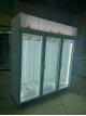 Commerciële drank displays koelkast 3 glazen deur rechtopchiller 110V 60Hz