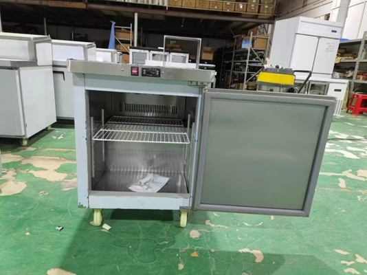 American Style Counter Table Eendeurs roestvrij staal onder de toonbank 110V/60Hz
