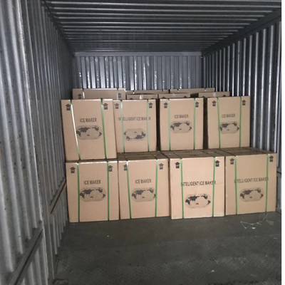 Guangzhou productie 500 kg tot 1000 kg Commerciële ijsblokjes maker machine met CE ventilator koeling Voor ijs fabriek en club