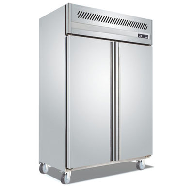 Het Roestvrije staal Commerciële Diepvriezer van de Yxfridge Dubbele Deur