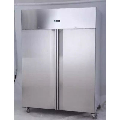 Het Roestvrije staal Commerciële Diepvriezer van de Yxfridge Dubbele Deur