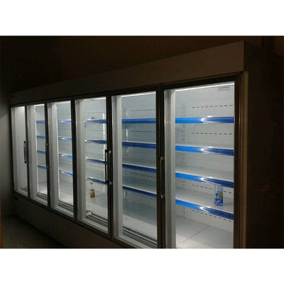 de Koeler van de het Glasdrank van 380V 1600L Multideck voor Supermarkt
