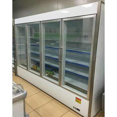de Koeler van de het Glasdrank van 380V 1600L Multideck voor Supermarkt