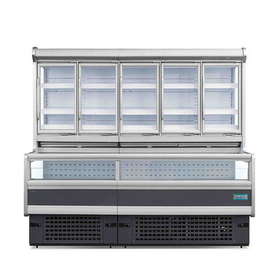 Ce Gecombineerde R404A koelde rechtop Vitrine