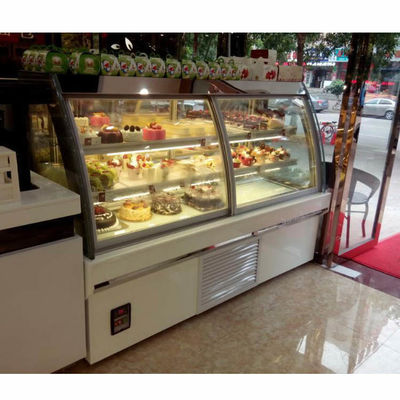 De Koelkast van de de Bakkerijvertoning van Front Sliding Door R134a 4ft