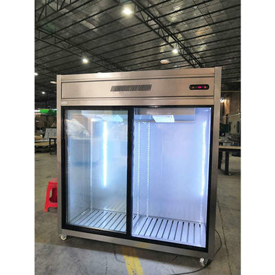 Glijdende Commerciële de Koelkastdiepvriezer van de Glasdeur 900W 1300L