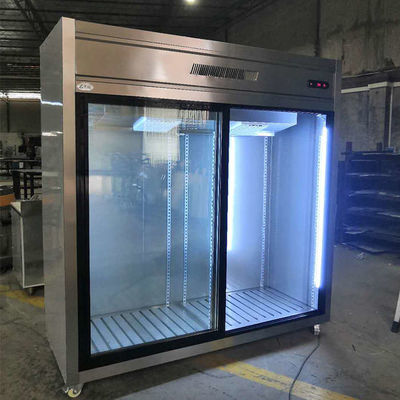 Glijdende Commerciële de Koelkastdiepvriezer van de Glasdeur 900W 1300L