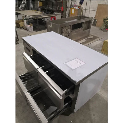 Commerciële de Koelkastdiepvriezer van 304SS 250W voor keuken