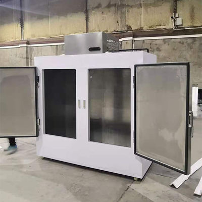 Digitale 650L 2 de Opslagbak -10℃ van het Deurenijs het Directe Koelen