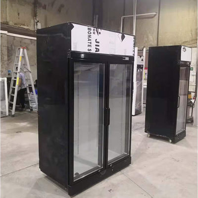 SABEL 1000L Twee de Rechte Compressor van de Koelkastembraco van de Glasdeur